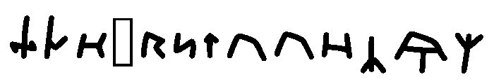 Lordrunic Regular Font LOWERCASE