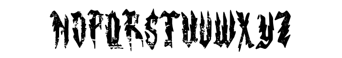 Lords of Dark Metal Font UPPERCASE