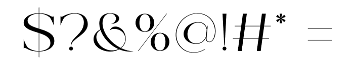 Lorestta Font OTHER CHARS