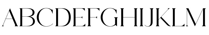 Lorestta Font UPPERCASE