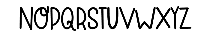 Lost In The Sky Font LOWERCASE