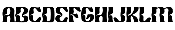 Lost Peak Demo Font UPPERCASE