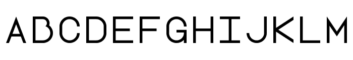 Lotte Paperfang Font LOWERCASE