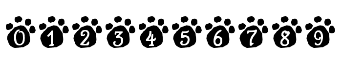 Lotus Paws Font OTHER CHARS