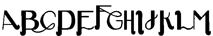Louie's Font Font UPPERCASE