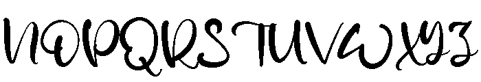 Louis Nelson Font UPPERCASE