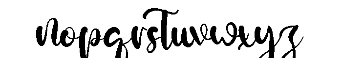 Louis Nelson Font LOWERCASE