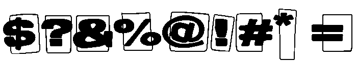 Lounge Vintage Font OTHER CHARS