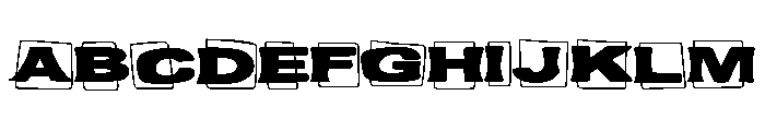 Lounge Vintage Font UPPERCASE