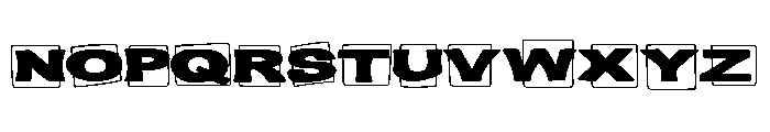 Lounge Vintage Font UPPERCASE