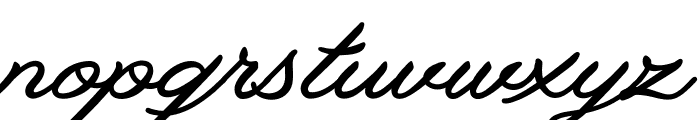 Lourino PERSONAL USE ONLY Font LOWERCASE