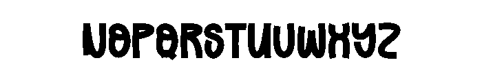 Love Bombing Font UPPERCASE