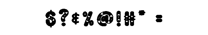 Love Bubble Font OTHER CHARS