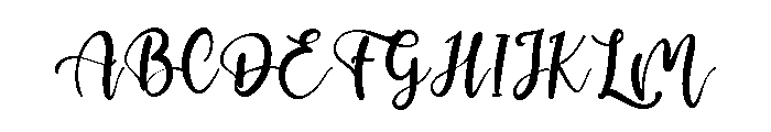 Love California Font UPPERCASE