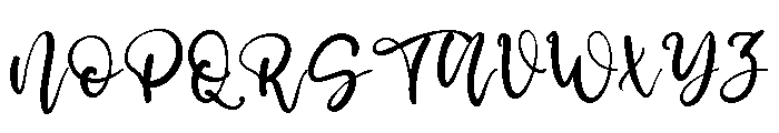 Love California Font UPPERCASE