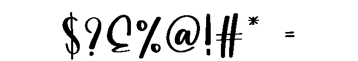 Love December Font OTHER CHARS