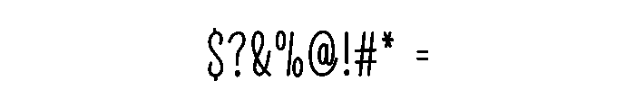 Love Designer Font OTHER CHARS