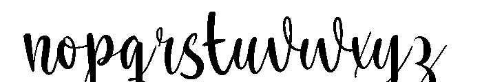 Love Harmonic Demo Font LOWERCASE