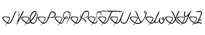Love In You Font UPPERCASE