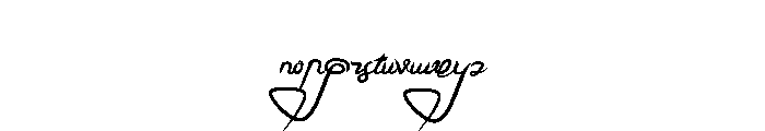 Love In You Font LOWERCASE