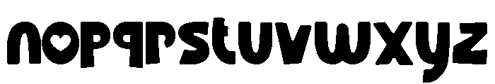 Love Live Font LOWERCASE