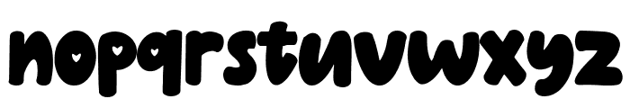 Love Mayjen Regular Font LOWERCASE