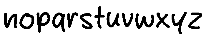 Love Myself Font LOWERCASE