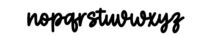Love Notes Font LOWERCASE