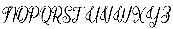 Love Nurse Font UPPERCASE
