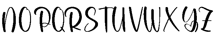 Love Painter Demo Font UPPERCASE