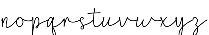 Love Signature Font LOWERCASE