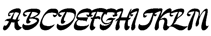 Love Simpathy Font UPPERCASE