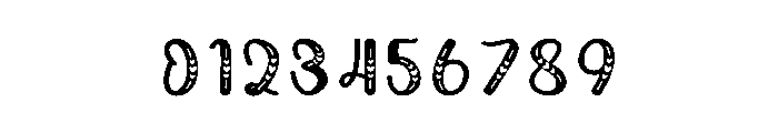 Love Vancy Font OTHER CHARS