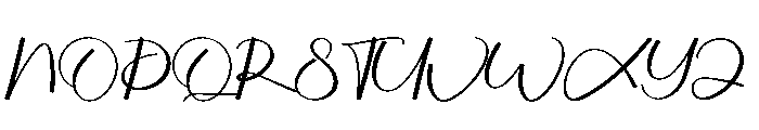 Love You2 Font UPPERCASE