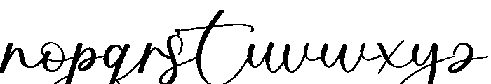 Love You2 Font LOWERCASE