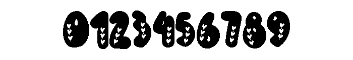 Love valentine Font OTHER CHARS