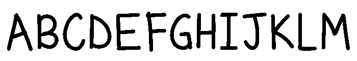 Love2 Font UPPERCASE