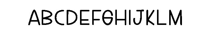 Love3 Font UPPERCASE