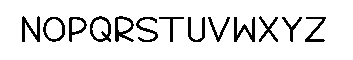 Love3 Font LOWERCASE