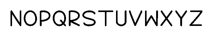 Love4 Font LOWERCASE