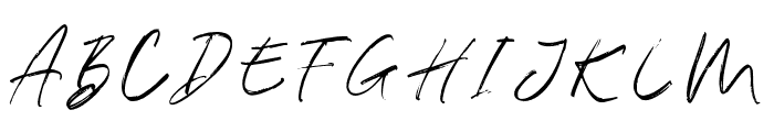 LoveStruckScriptDemo Font UPPERCASE