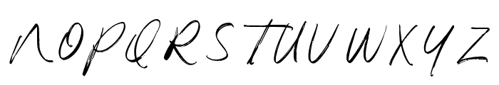 LoveStruckScriptDemo Font UPPERCASE