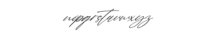 Lovelly Amsterdam Italic Font LOWERCASE