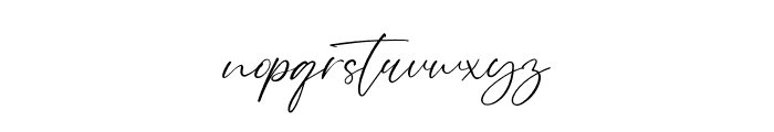 Lovelly Amsterdam Font LOWERCASE