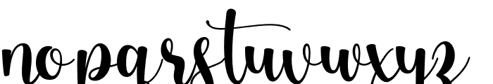 Lovely Dream Personal Use Font LOWERCASE