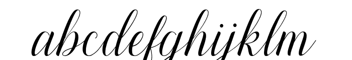 Lovely Girl Font LOWERCASE