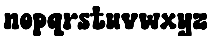 Lovely Groovy Regular Font LOWERCASE