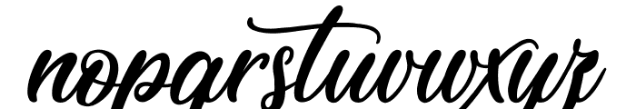 Lovely Home Font LOWERCASE