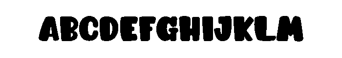 Lovely Honey1 Font UPPERCASE