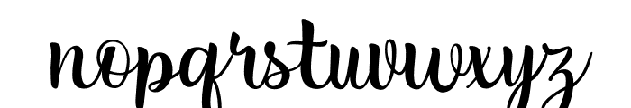 Lovely Moments Font LOWERCASE
